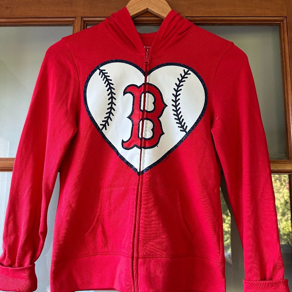 Boston Red Sox Full-Zip Hoodie Girls Size 10